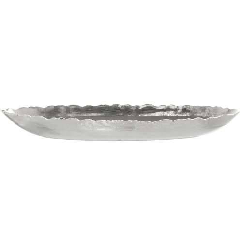 Stolni ukras Alexandra House Living Srebrna Keramika 5 x 41 x 18 cm Cijena