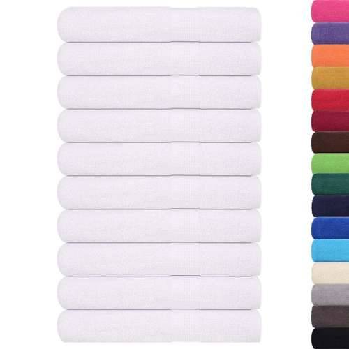 Ručnici 25 kom bijeli 100 x 200 cm 360 gsm od 100 % pamuka - Bijela 100 x 200 cm 25 Cijena