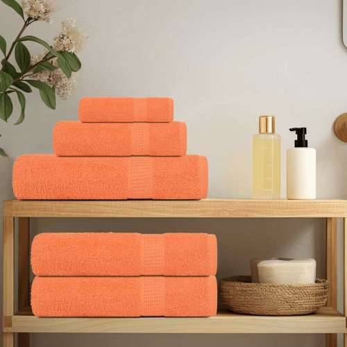 Ručnici za kupanje 10kom narančasti 100x150cm 360gsm 100% pamuk - orange 100 x 150 cm 10 Cijena