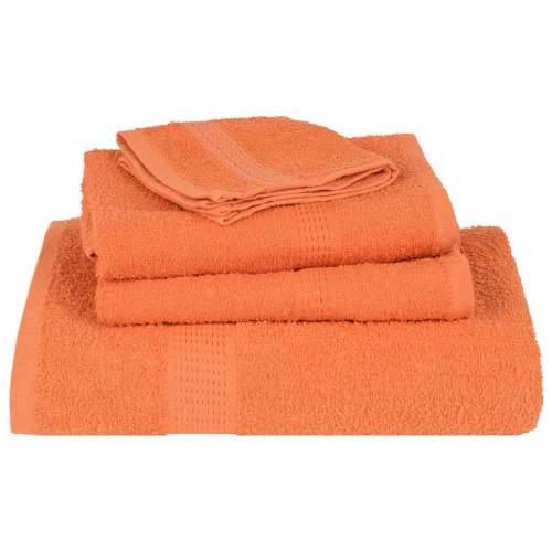 Ručnici za kupanje 10kom narančasti 100x150cm 360gsm 100% pamuk - orange 100 x 150 cm 10 Cijena