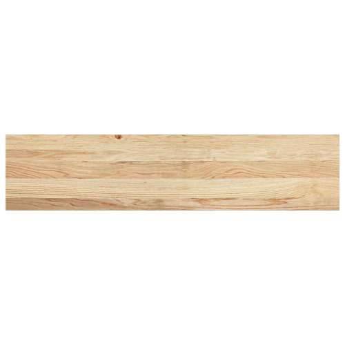 Gazišta za stepenice 2 kom od netretirane masivne hrastovine - Prirodna 110 x 30 x 2 cm 2 Cijena