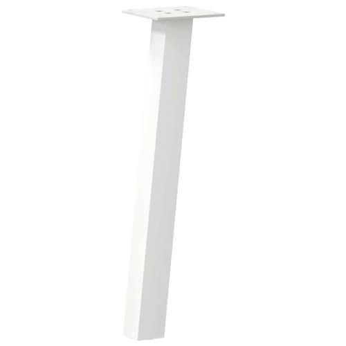 Noge stolića za kavu 4 kom bijele 42 cm čelik - Bijela 42 cm (40 mm) 1 Cijena