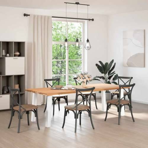 Noge za konzolni stol 4 kom Bijele 72 cm Čelik - Bijela 72 cm (80 mm) 1 Cijena