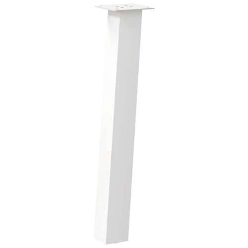 Noge za konzolni stol 4 kom Bijele 72 cm Čelik - Bijela 72 cm (80 mm) 1 Cijena