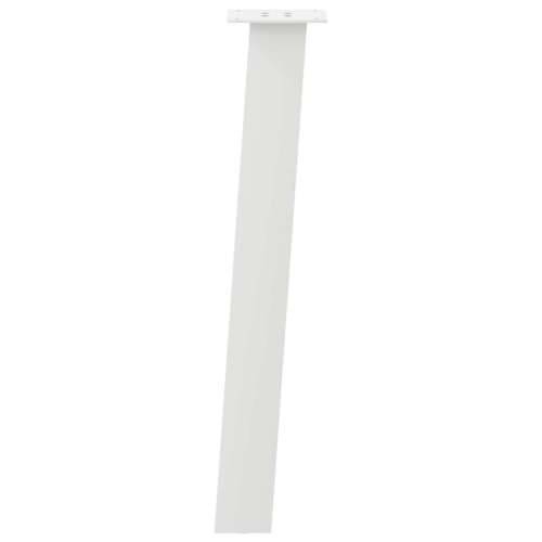 Noge za konzolni stol 4 kom Bijele 72 cm Čelik - Bijela 72 cm (80 mm) 1 Cijena