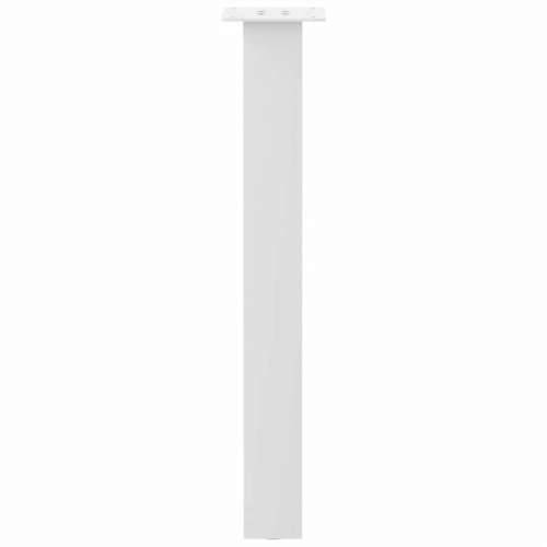 Noge za konzolni stol 4 kom Bijele 72 cm Čelik - Bijela 72 cm (80 mm) 1 Cijena
