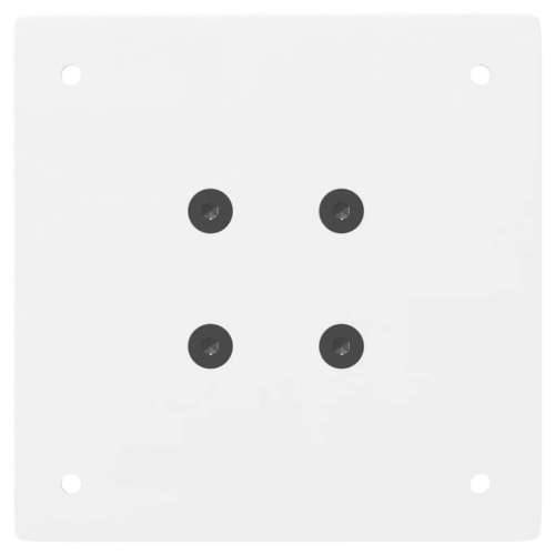 Noge za konzolni stol 4 kom Bijele 72 cm Čelik - Bijela 72 cm (80 mm) 1 Cijena