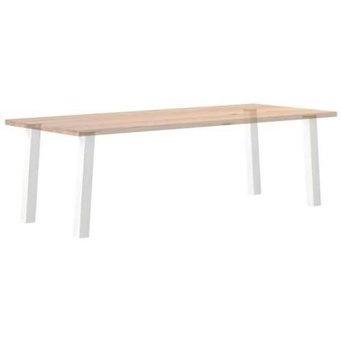 Noge za konzolni stol 4 kom Bijele 72 cm Čelik - Bijela 72 cm (80 mm) 1 Cijena