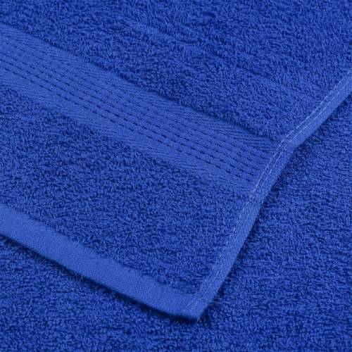 Ručnici za kupanje 4 kom plavi 100x150 cm 360 gsm 100% pamuk - Plava 100 x 150 cm 4 Cijena