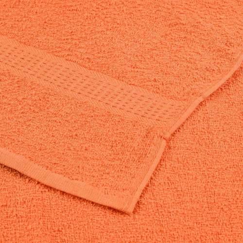 Ručnici 2 kom narančasti 100 x 200 cm 360 gsm od 100 % pamuka - Narančasta 100 x 200 cm 2 Cijena