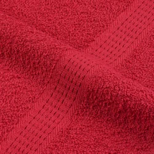 Ručnici za saunu 2 kom crveni 80x200 cm 360 gsm 100 % pamuk - Crvena 80 x 200 cm 2 Cijena