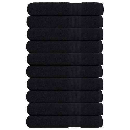 Ručnici za saunu 10 kom crni 80x200 cm 360 gsm 100 % pamuk - Crna 80 x 200 cm 10 Cijena