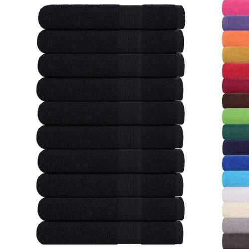 Ručnici za saunu 10 kom crni 80x200 cm 360 gsm 100 % pamuk - Crna 80 x 200 cm 10 Cijena