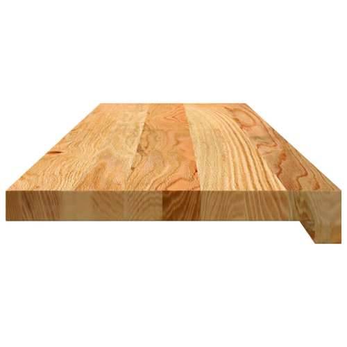 Gazišta stepenice 2 kom svjetlosmeđi 90x30x2 cm masivna hrast - Svjetlosmeđa 90 x 30 x 2 cm 2 Cijena