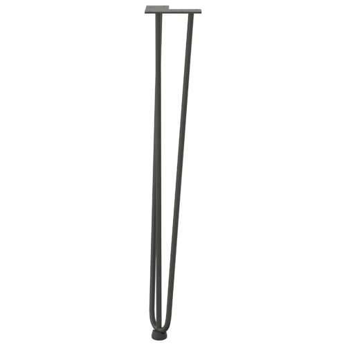 ukosne noge za konzolne stoliće za konzolni stolić 4 kom. antracit 72 cm puni čelik - Antracit 72 cm 1 3 rods Cijena