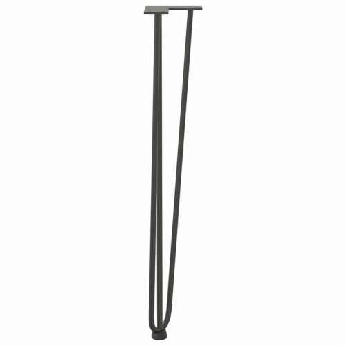 ukosne noge za konzolne stoliće za konzolni stolić 4 kom. antracit 72 cm puni čelik - Antracit 72 cm 1 3 rods Cijena