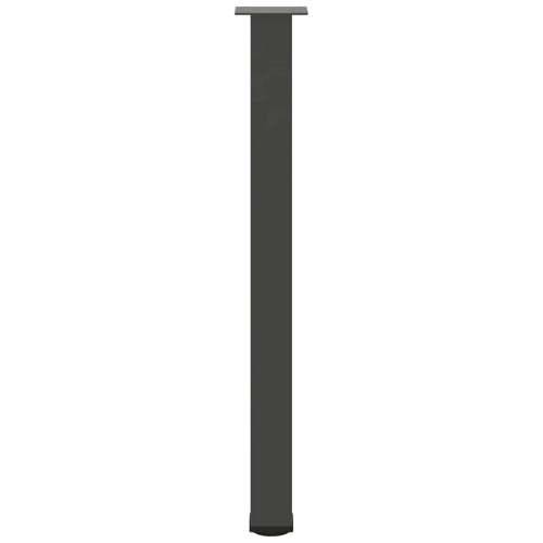 Noge za barski stol 4 kom. antracit 100-102 cm čelik - Antracit 100-102 cm (80 mm) 1 Cijena