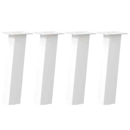 Noge stolića za kavu 4 kom bijele 42 cm čelik - Bijela 42 cm (80 mm) 1 Cijena