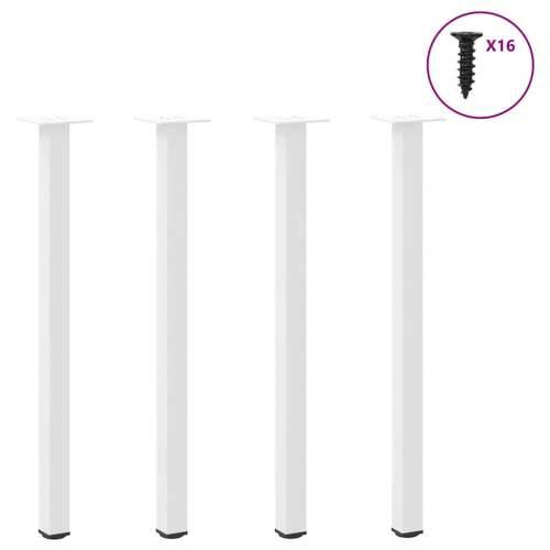 Noge za konzolni stol 4 kom Bijele 72-74 cm Čelik - Bijela 72-74 cm (40 mm) 1 Cijena