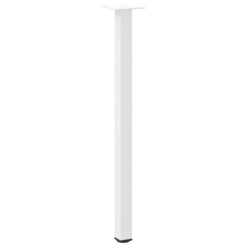 Noge za konzolni stol 4 kom Bijele 72-74 cm Čelik - Bijela 72-74 cm (40 mm) 1 Cijena