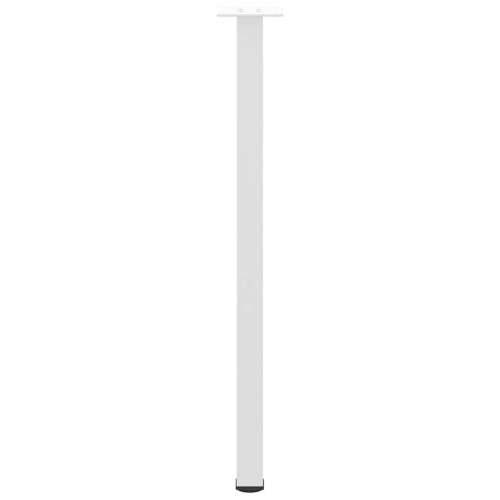 Noge za konzolni stol 4 kom Bijele 72-74 cm Čelik - Bijela 72-74 cm (40 mm) 1 Cijena