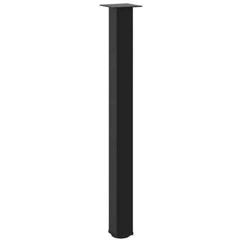 Noge za barski stol 4 kom Crne 100-102 cm Čelične - Crna 100-102 cm (80 mm) 1 Cijena