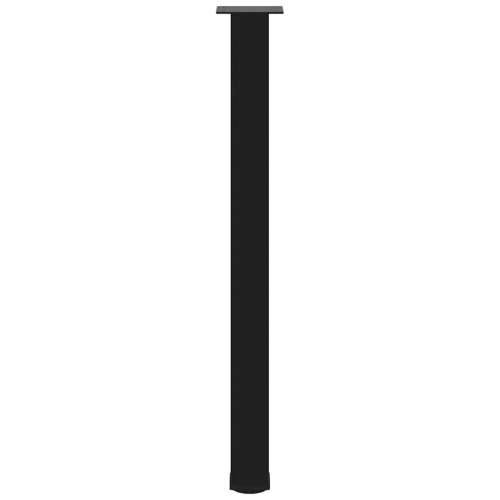 Noge za barski stol 4 kom Crne 100-102 cm Čelične - Crna 100-102 cm (80 mm) 1 Cijena