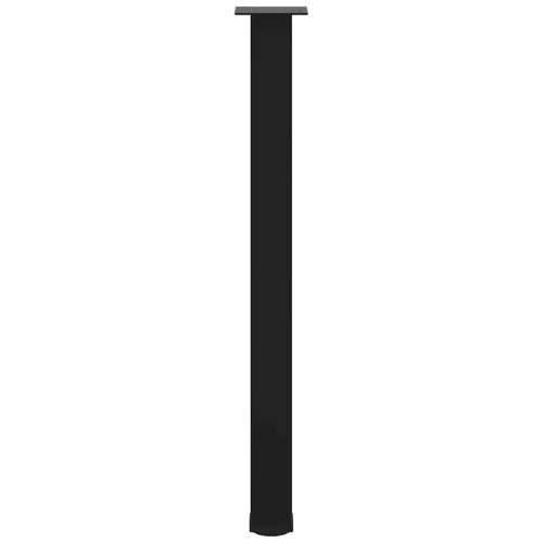 Noge za barski stol 4 kom Crne 100-102 cm Čelične - Crna 100-102 cm (80 mm) 1 Cijena