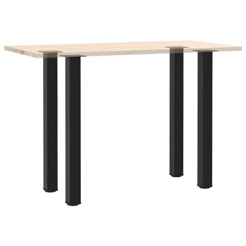 Noge za barski stol 4 kom Crne 100-102 cm Čelične - Crna 100-102 cm (80 mm) 1 Cijena