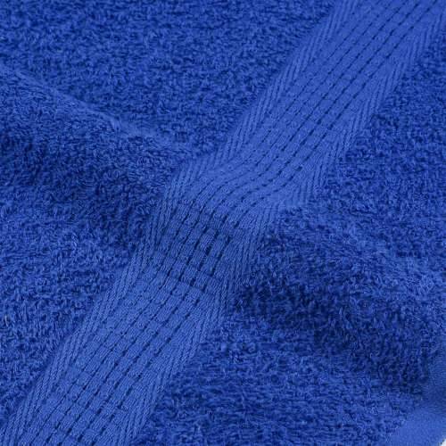 Ručnici 4 kom plavi 100 x 200 cm 360 gsm od 100 % pamuka - Plava 100 x 200 cm 4 Cijena