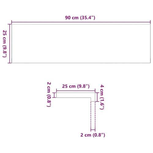 Gazišta stepenice 20 kom svjetlosmeđi 90x25x2 cm masivna hrast - Svjetlosmeđa 90 x 25 x 2 cm 20 Cijena