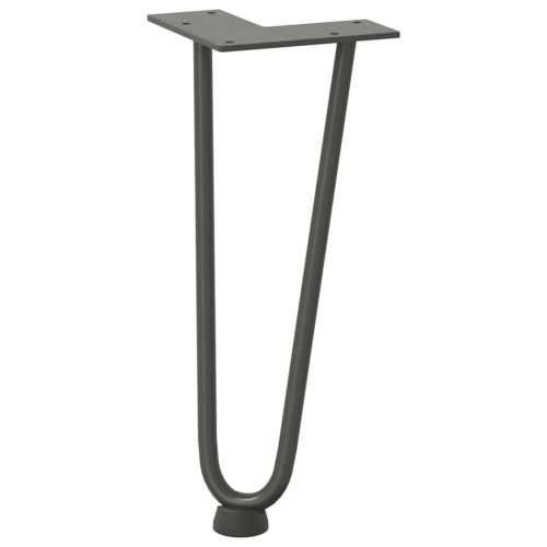 Noge s ukosnicama za stolić za kavu 4 kom. antracit 30 cm puni čelik - Antracit 30 cm 1 2 rods Cijena
