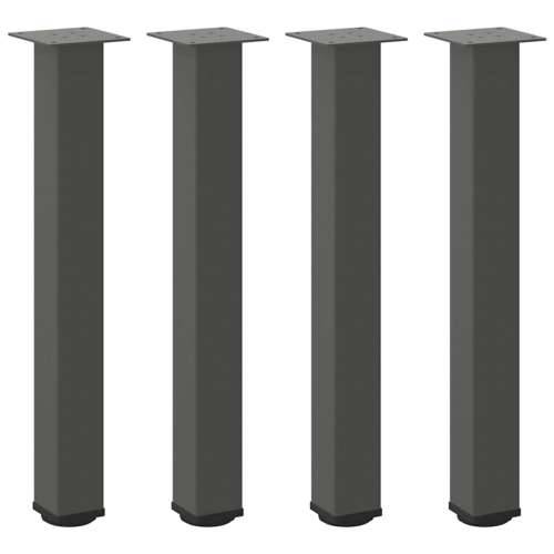 Noge stolića za kavu 4 kom antracit 72-74 cm čelik - Antracit 72-74 cm (80 mm) 1 Cijena