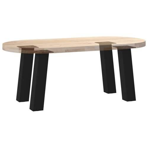Noge za klub stolić 4 kom. Crne 42 cm Čelik - Crna 42 cm (80 mm) 1 Cijena