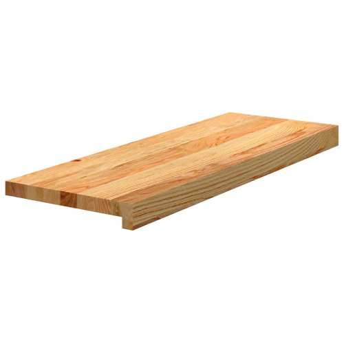 Gazišta stepenice 16 kom svjetlosmeđi 70x25x2 cm masivna hrast - Svjetlosmeđa 70 x 25 x 2 cm 16 Cijena