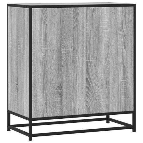 Komoda boja hrasta sonome 68x35x76 cm konstruirano drvo metal - Sivi hrast sonoma 1 Cijena