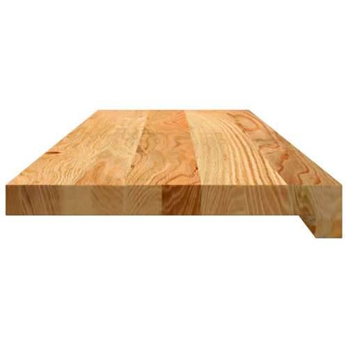 Gazišta stepenice 12 kom svjetlosmeđi 80x25x2 cm masivna hrast - Svjetlosmeđa 80 x 25 x 2 cm 12 Cijena