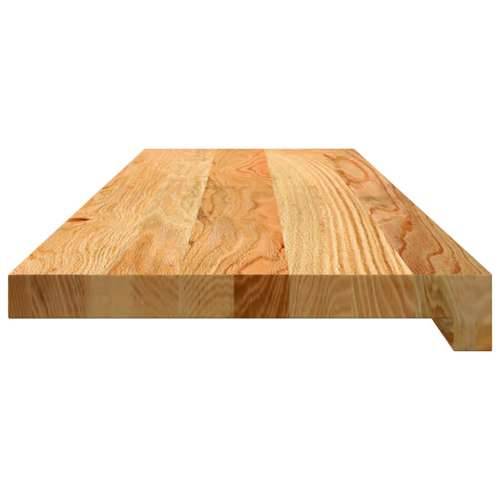 Gazišta stepenice 12 kom svjetlosmeđi 90x25x2 cm masivna hrast - Svjetlosmeđa 90 x 25 x 2 cm 12 Cijena