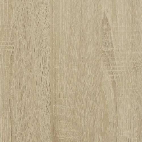 Komoda boja hrasta 68x35x76 cm konstruirano drvo i metal - sonoma hrast 1 Cijena