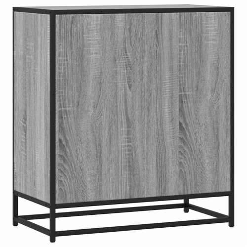 Komoda boja hrasta sonome 68x35x76 cm konstruirano drvo metal - Sivi hrast sonoma 1 Cijena