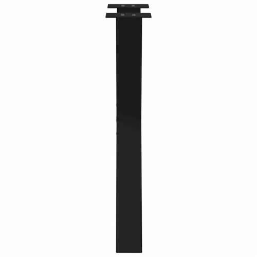 Noge za blagovaonski stol u obliku slova X, 2 kom, crne, 60 x (72-73) cm, čelik - Crna 60 x (72-73) cm (80 mm) 2 1 Cijena