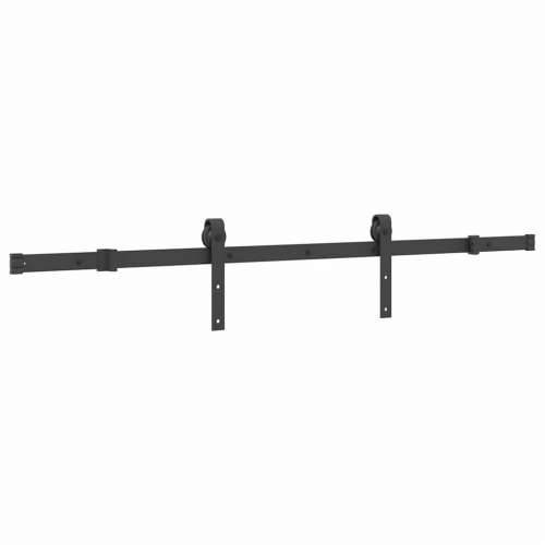 Klizna vrata s priborom za montažu 85 x 210 cm masivna borovina - 85 x 210 cm (152.5 cm) 1 Trokutasti Cijena