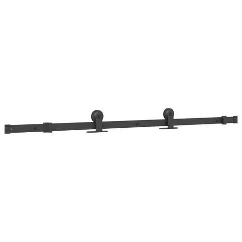 Klizna vrata s priborom za montažu 85 x 210 cm masivna borovina - 85 x 210 cm (152.5 cm) 1 Gladak dizajn Cijena