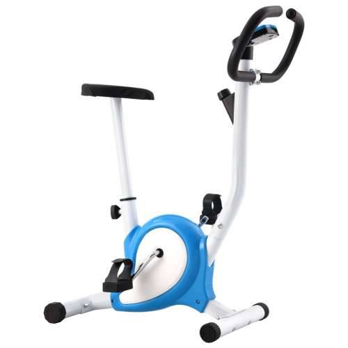 Bicikl za vježbanje s remenom za otpor plavi Cijena