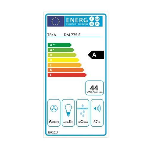 Konvencionalna Napa Teka 40476221 70 cm 603 m3/h 67 dB 278W Čelik Cijena