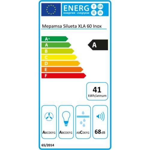 Konvencionalna Napa Mepamsa Silueta XLA 60 cm 590 m³/h 200W A Čelik Cijena