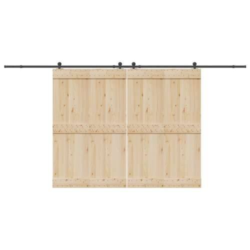Gornja vodilica za klizna vrata 427 cm čelični crni - 213.5 cm 1 Cijena