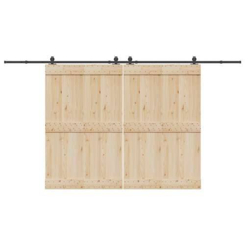 Gornja vodilica za klizna vrata 400 cm čelični crni - 200 cm 1 Cijena