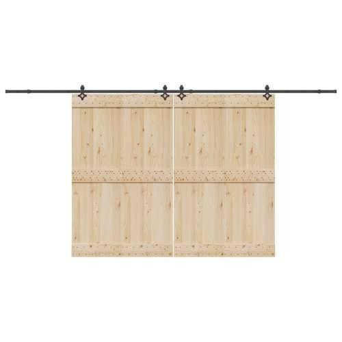 Gornja vodilica za klizna vrata 427 cm čelični crni - 213.5 cm 1 Cijena