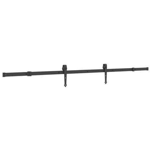 Klizna vrata s priborom za montažu 85 x 210 cm masivna borovina - 85 x 210 cm (213.5 cm) 1 Trokutasti Cijena